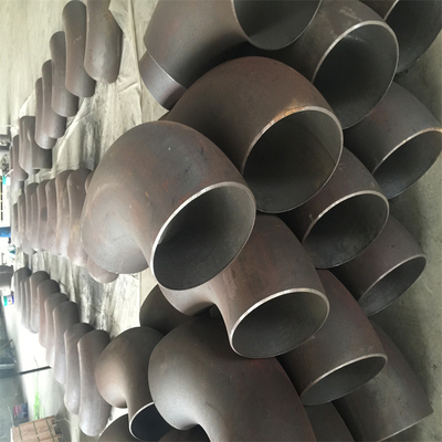 El extremo del ANSI B16.25 soldó con autógena el tubo de hierro negro del CS de Sch 140 de las instalaciones de tuberías curva de 90 grados