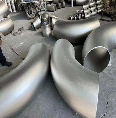 Sch 80 En10253 forjó la instalación de tuberías alta presión de la curva de 90 grados
