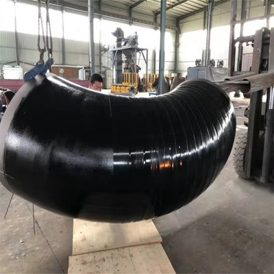 Grado de acero Buttweld S235JR DN300 del codo 90 de carbono inconsútil