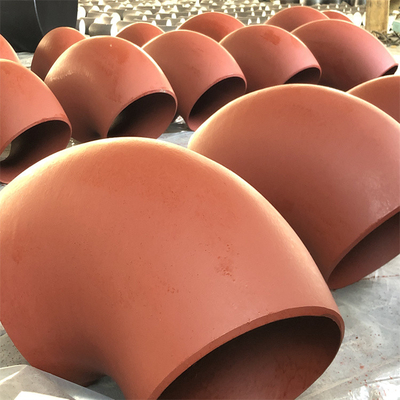 4 pulgadas 30 duplex 2507 WPS32750 del codo ASME B16.28 ASTM A815 del tubo de la soldadura de extremo del grado