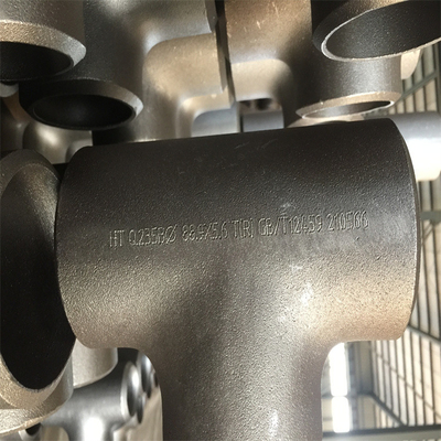 La soldadura de extremo igual de la camiseta ASTM A234 WPB de los equipos de la tubería que reducía la camiseta modificó para requisitos particulares