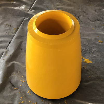 6 x 4 el extremo de acero concéntrico del reductor WPHY 65 XXS ASTM de carbono soldó con autógena negro