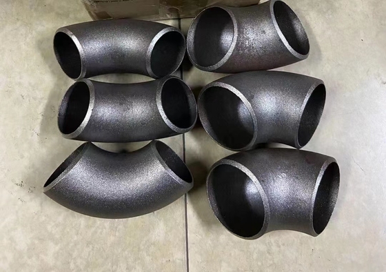 90 instalación de tuberías de acero del codo Wp304 304l 347h 310s 321 de carbono de la voladura de arena del grado