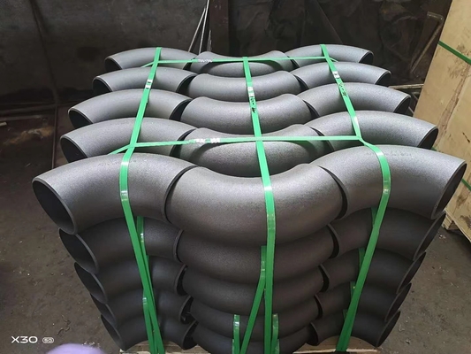60 90 45 grados que reducen pulgadas inconsútil de acero Sch 10 de carbono del acero de aleación del codo las 3