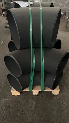 60 90 45 grados que reducen pulgadas inconsútil de acero Sch 10 de carbono del acero de aleación del codo las 3