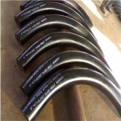 ANSI 6 pulgadas 45 acero de carbono de la soldadura de extremo del grado A106 DN150 del codo 60 del grado