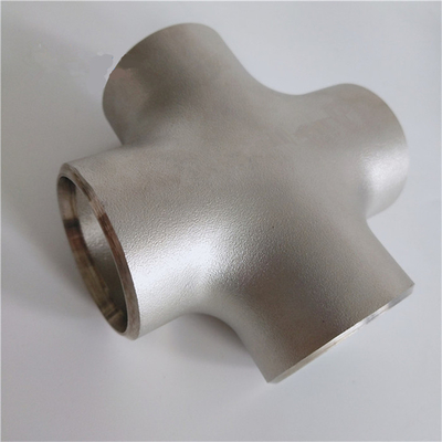 El ANSI B16.9 SS que reduce la soldadura de extremo de la camiseta SCH40S termina las colocaciones de tubo de acero inoxidables de 19m m