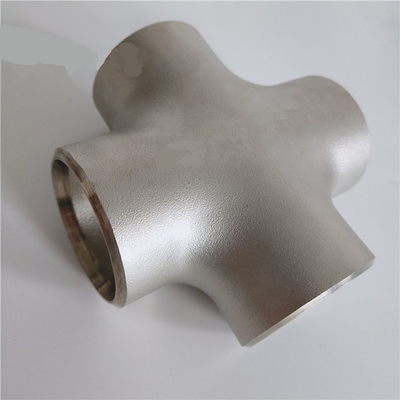 1 - 48 instalación de tuberías de acero inoxidable inconsútil de la camiseta de la cruz de la soldadura DIN2605 de la camiseta de la pulgada 321 JIS