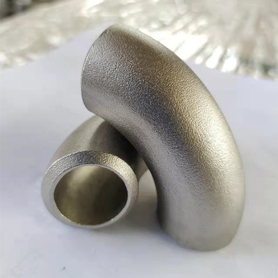 Acero inoxidable de Sch 100 instalaciones de tuberías soldables del codo de 90 grados LR 48 pulgadas
