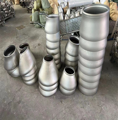 Reductor de acero del tubo concéntrico de Sch 80 del reductor de carbono de ASTM A860 WPHYX 52 12 pulgadas 24 pulgadas