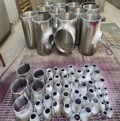 cono de reducción sanitario de acero inoxidable concéntrico del reductor 304 316L
