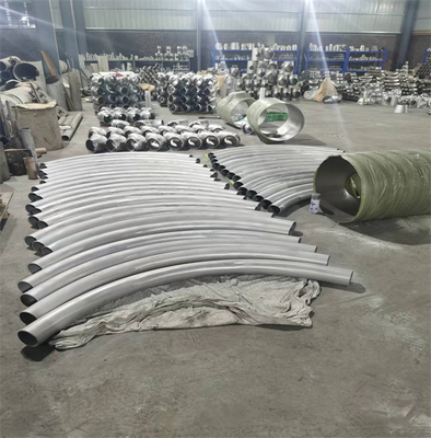 Sch 80 En10253 forjó la instalación de tuberías alta presión de la curva de 90 grados
