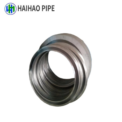 Junta inoxidable Asme de la bobina del metal de las colocaciones de la tubería de acero Dn15