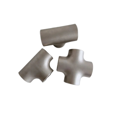 Servicio de acero inoxidable WP321/347 del OEM de la cruz de la tubería de acero de la camiseta de ASME B16.9