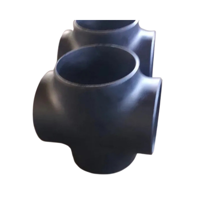 Las colocaciones de la tubería de acero del carbono de ASME B16.9 cruzan A105 A234WPB Sch40 Sch80 Sch160