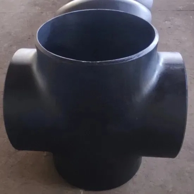 Colocación cruzada del tubo sin soldadura de las colocaciones A234WPB de la tubería de acero del carbono de ASME B16.9