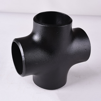 Colocación cruzada del tubo sin soldadura de las colocaciones A234WPB de la tubería de acero del carbono de ASME B16.9